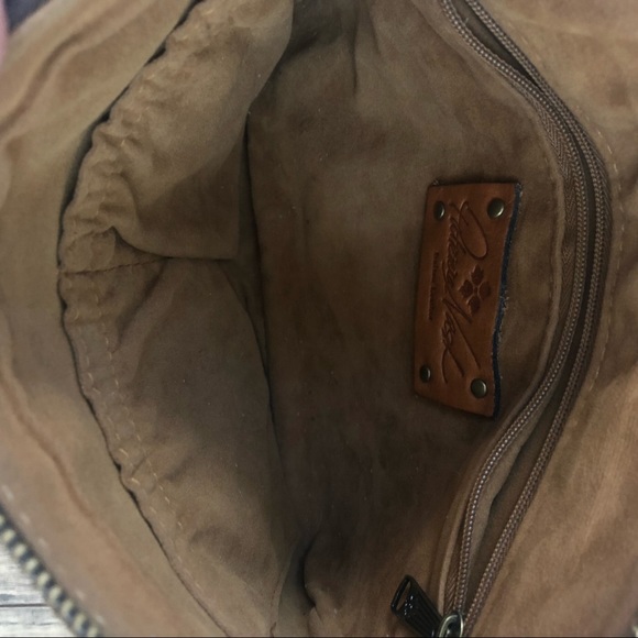 SOLD Patricia Nash Large Tooled Leather Wristlet Clutch - Picture 5 of 6